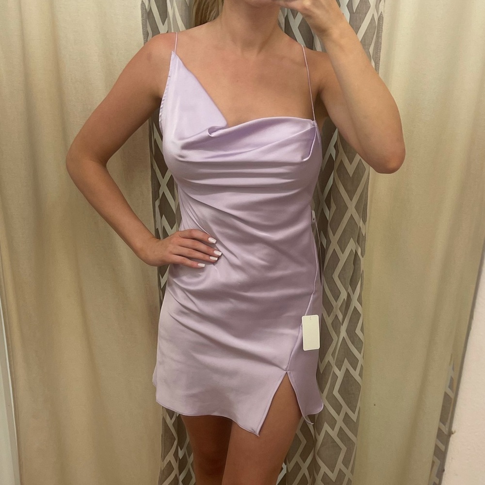 Stunning purple backlessdress size SML